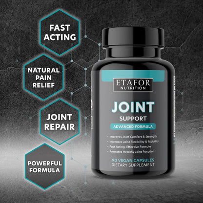 ETAFOR Joint Support Supplement - Joint Health Supplement with Glucosamine, Boswellia Serrata, Turmeric and Black Pepper Extract ETAFORBuy Supplements Australia