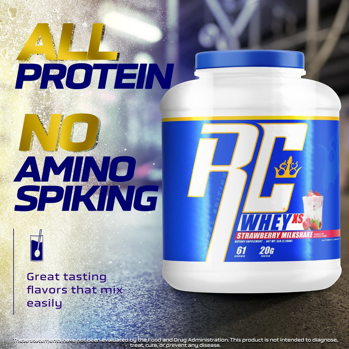 Ronnie Coleman Signature Series Whey XS Protein Powder, Pre Workout Shake Mix Ronnie Coleman Signature SeriesBuy Supplements Australia