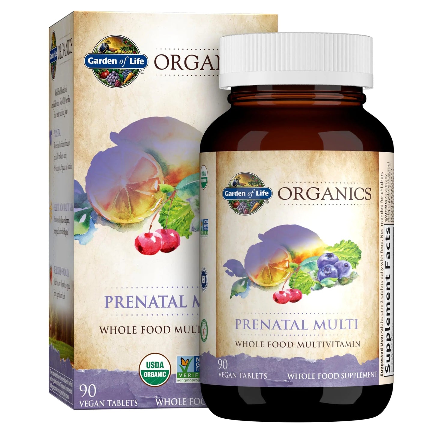 Garden of Life Organics, Prenatal Multi, 90 Vegan Tablets Garden of LifeBuy Supplements Australia
