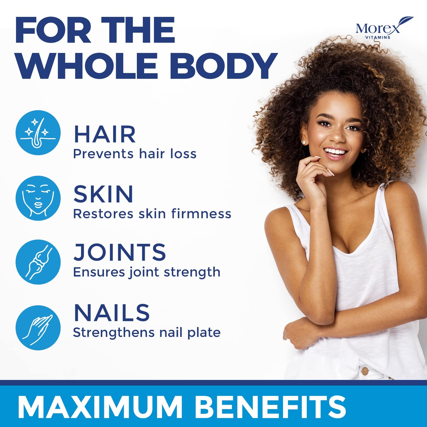 Multi Collagen Pills (Types I, II, III, V & X) - Marine Collagen & Bone Broth Capsules MOREX VITAMINSBuy Supplements Australia