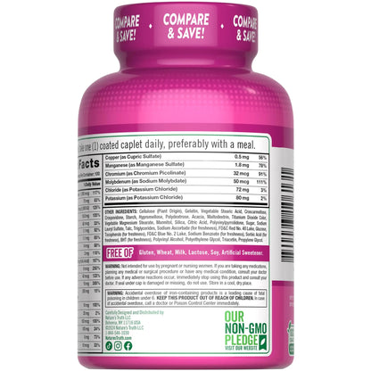 Nature's Truth Multivitamin for Women with Iron | 100 Pills | Non-GMO & Gluten Free Supplement | ABC Complete Nature's TruthBuy Supplements Australia