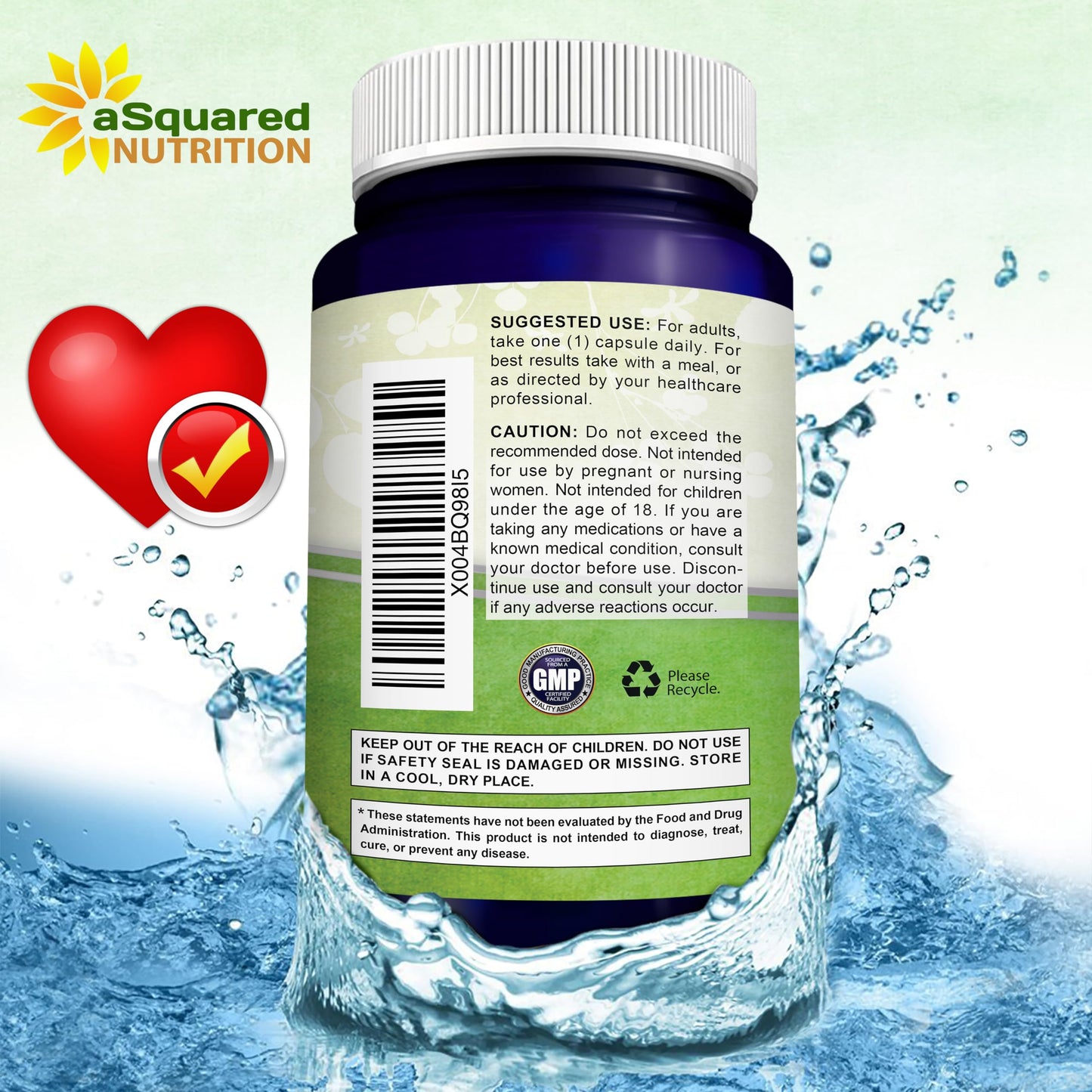 aSquared Nutrition CoQ10 (400mg Max Strength, 200 Capsules) - High Absorption Vegan Coenzyme Q10 Powder - Ubiquinone Supplement Pills, Extra Antioxidant CO Q-10