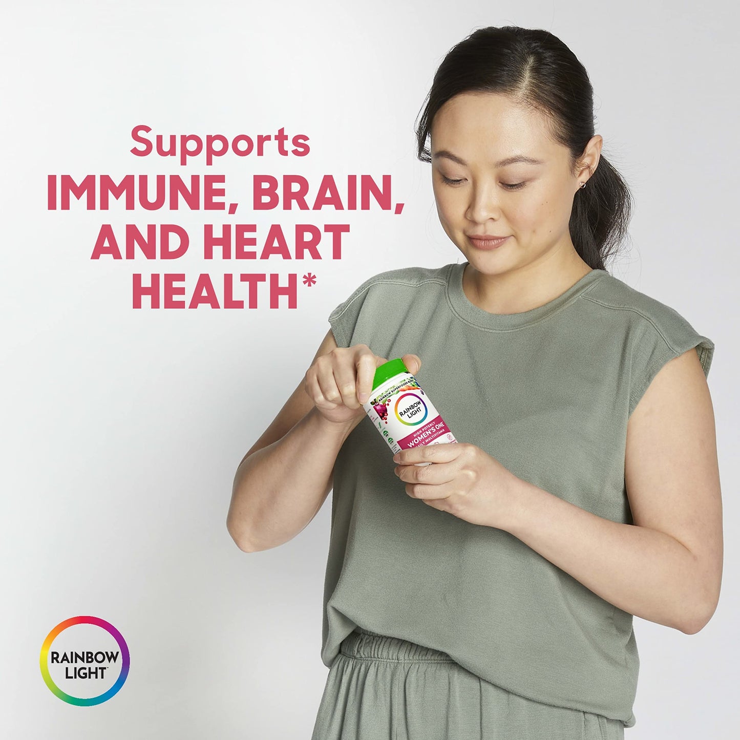 Rainbow Light Womens One High-Potency Daily Multivitamin, Womens Multivitamin Rainbow LightBuy Supplements Australia