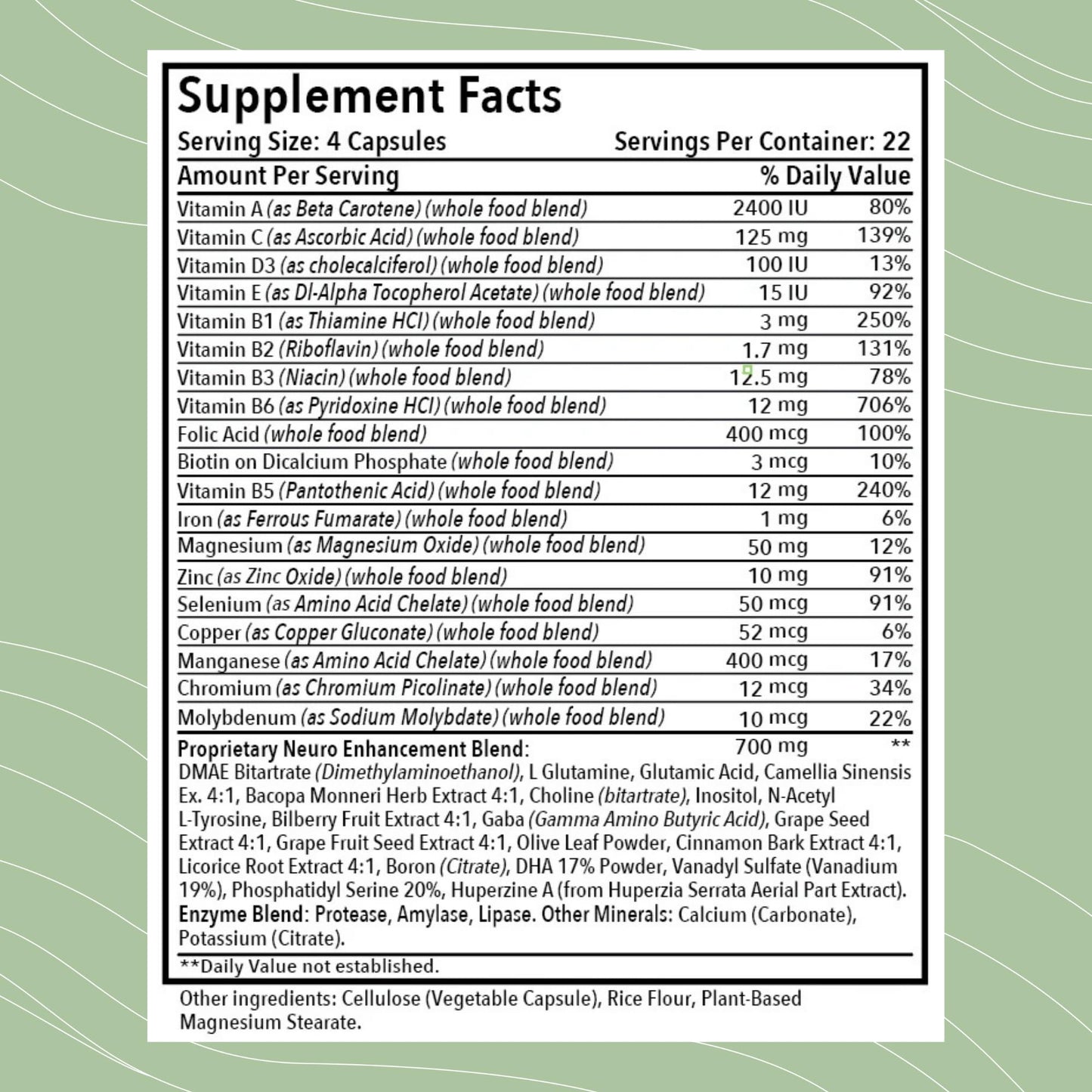 Optimal Health Systems Brain | Most Comprehensive Nootropic + Enzyme Delivery | 700 mg Scientific Neuroenhancment Blend | Boost Mood, Memory & Focus | 90 Capsules Optimal Health SystemsBuy Supplements Australia