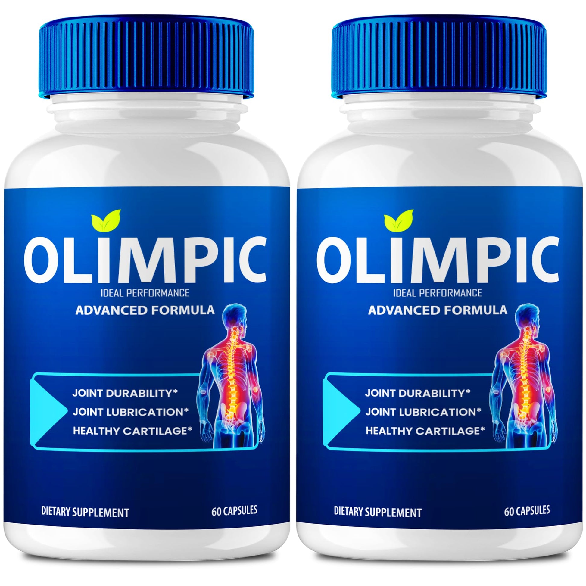 Olimpic Capsules, Advanced Joint Support Supplement Pills for Mobility and Comfort - Maximum Strength, Official Olim Pic Joint Support All Natural Formula, Premium Olim-Pic Reviews (2 Pack) IDEAL PERFORMANCEBuy Supplements Australia