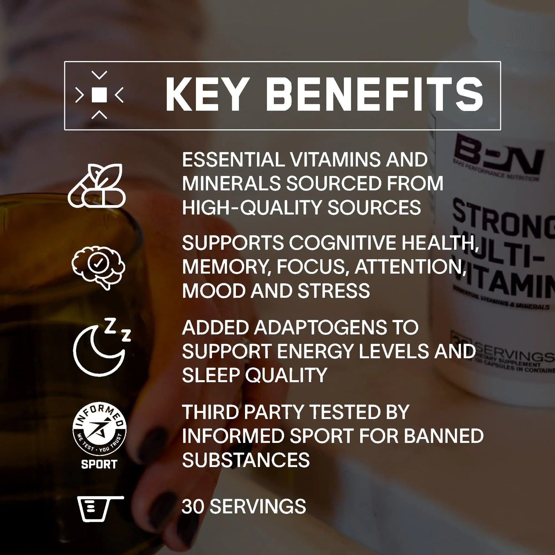 BARE PERFORMANCE NUTRITION BPN Strong Multi-Vitamin & Strong Joints Bundle BARE PERFORMANCE NUTRITIONBuy Supplements Australia