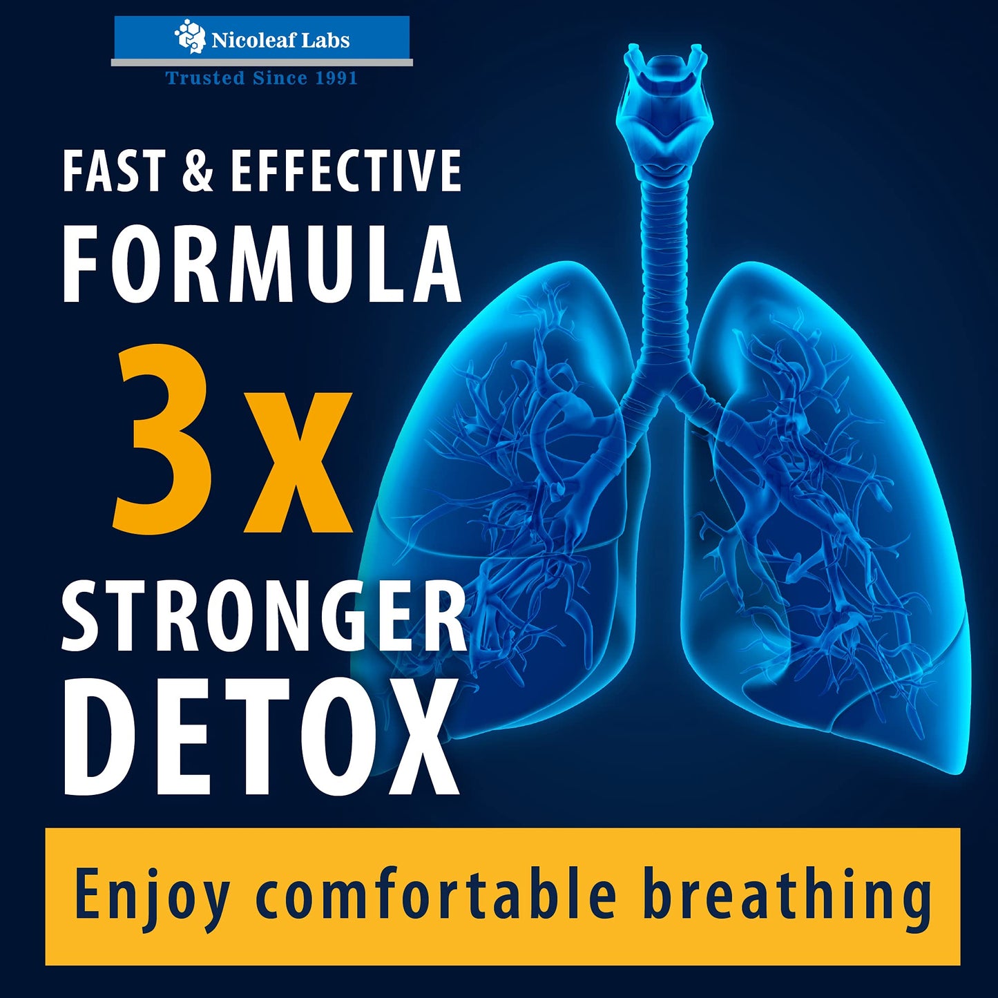 Smoker's Cleanse - Quit Smoking Aid & Respiratory Support - Made in USA NICOLEAF LABSBuy Supplements Australia