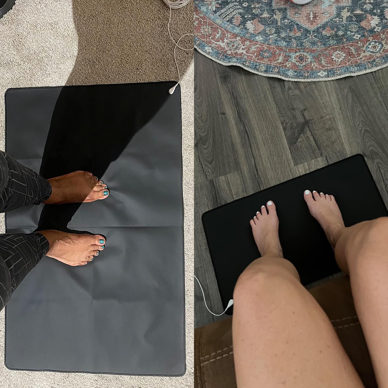 Seader Grounding Mat for Sleep, Conductive Grounding Pad, Earth Mat with 15ft Grounding Cord seaderBuy Supplements Australia