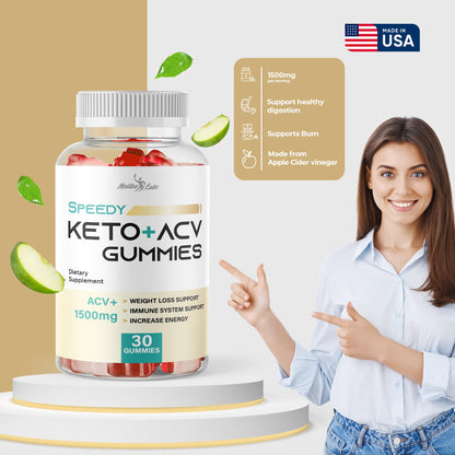 Speedy Keto acv Gummies- 1500mg Once a Day Keto Bites, Time Released Advanced Ketogenic Malibu LabsBuy Supplements Australia