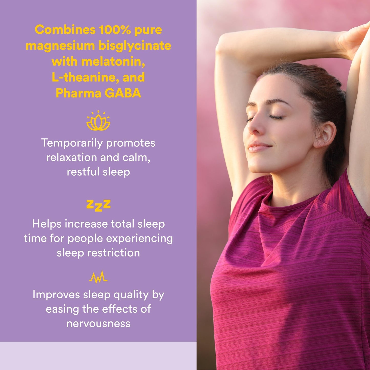 Natural Factors Stress-Relax Nighttime Magnesium Bisglycinate - Supports Sleep & Relaxation* - with Melatonin, L-Theanine & GABA - Tropical Flavor - 4.23 oz Natural FactorsBuy Supplements Australia