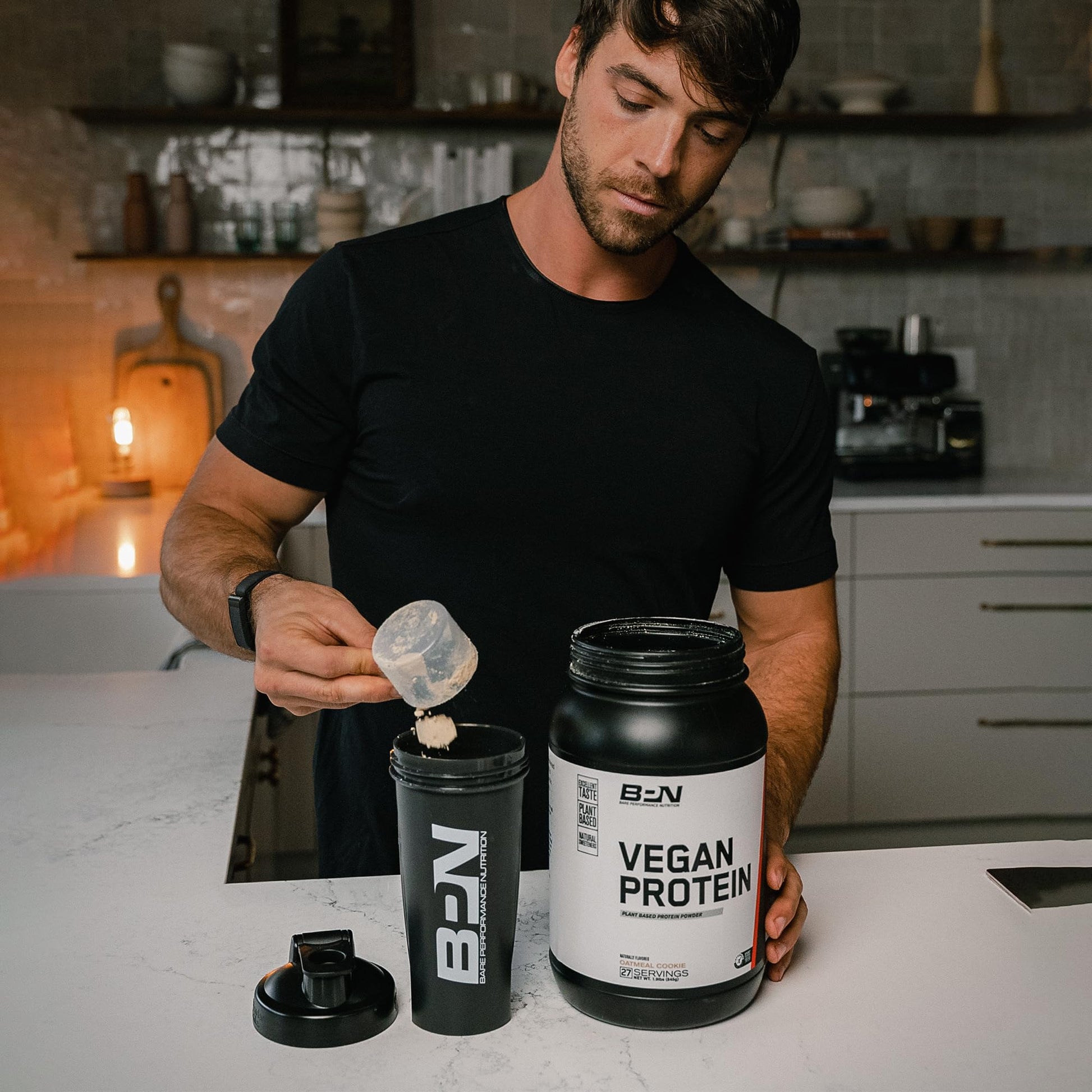 BARE PERFORMANCE NUTRITION, BPN Vegan Protein, Plant Based Protein, Vanilla BARE PERFORMANCE NUTRITIONBuy Supplements Australia