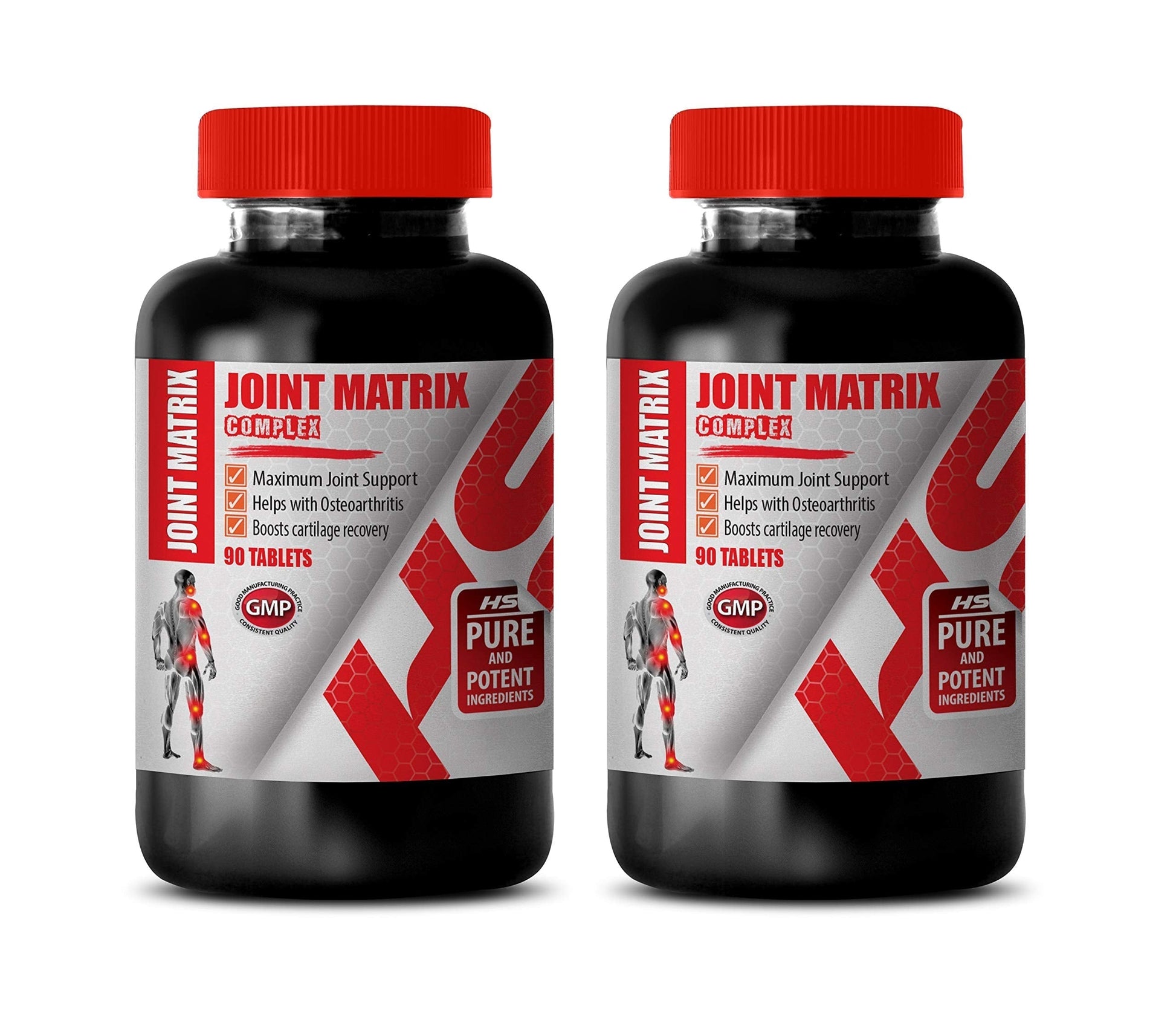 Herbal Strength Blend - Joint Matrix Complex - Everyday Movement, Vital Support, Nutritional Balance, Joint Blend, Structural Strength, Functional Motion 2 Bottles 180 Capsules Healthy Supplements LLCBuy Supplements Australia