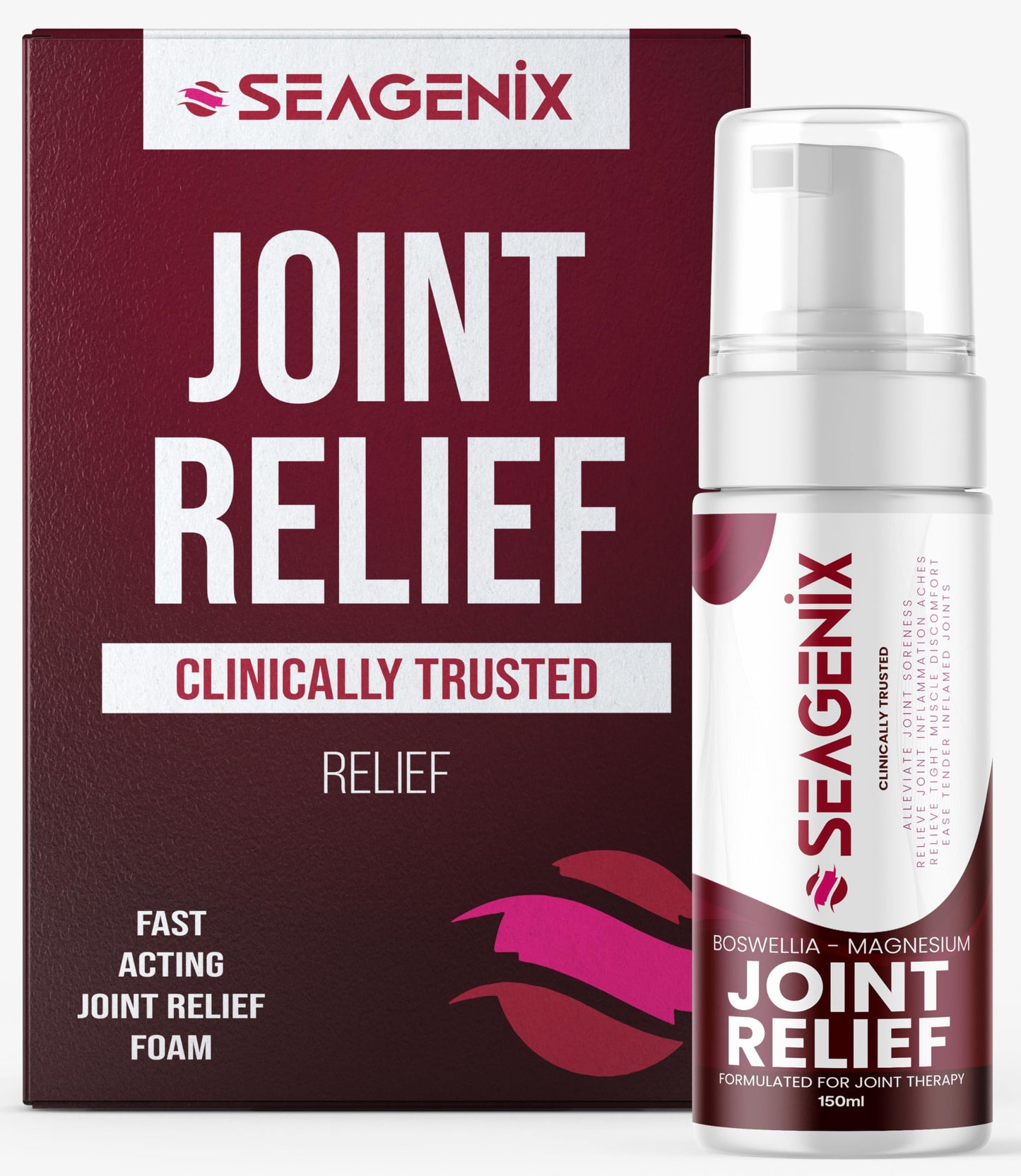 Seagenix Extra Strength Joint Relief Foam – Next Generation Fast-Acting Magnesium Formula for Joint Stiffness & Mobility Support – Engineered to Outperform Legacy Foams SeagenixBuy Supplements Australia