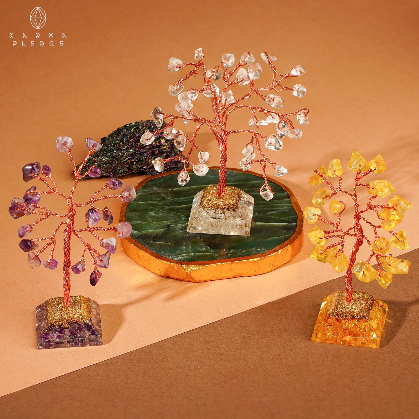 Crystal Tree Tree of Life 7 Chakra Healing Crystals & Stones for Positive Energy, Good Luck Gifts KARMAPLEDGEBuy Supplements Australia