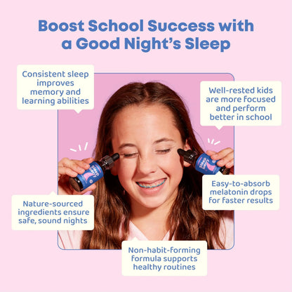JoySpring Multivitamin & SleepBerry Bundle | Kids Vitamins & Minerals Naturally Sourced, Non-GMO, Non-Alcoholic Liquid Formula, Immunity Health Support | JoySpringBuy Supplements Australia