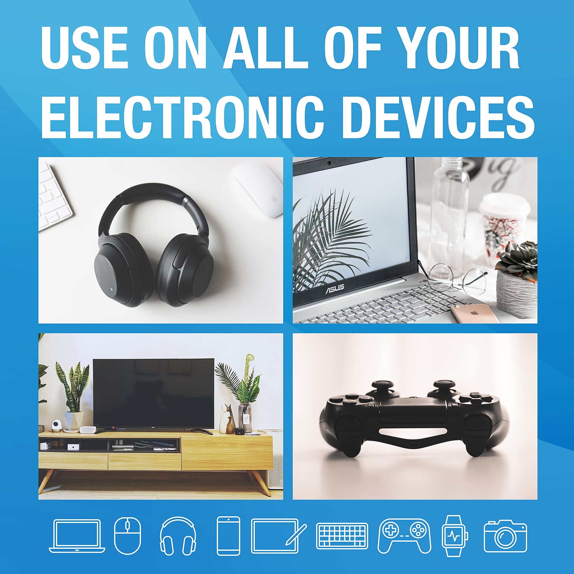 MiracleWipes for Electronics Cleaning - Screen Wipes Designed for TV, Phones, Monitors Miracle BrandsBuy Supplements Australia