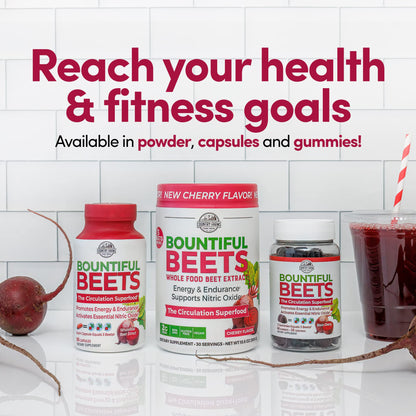 Country Farms Bountiful Beets, Wholefood Beet Extract Superfood, Helps Support Healthy Circulation and Promote Energy