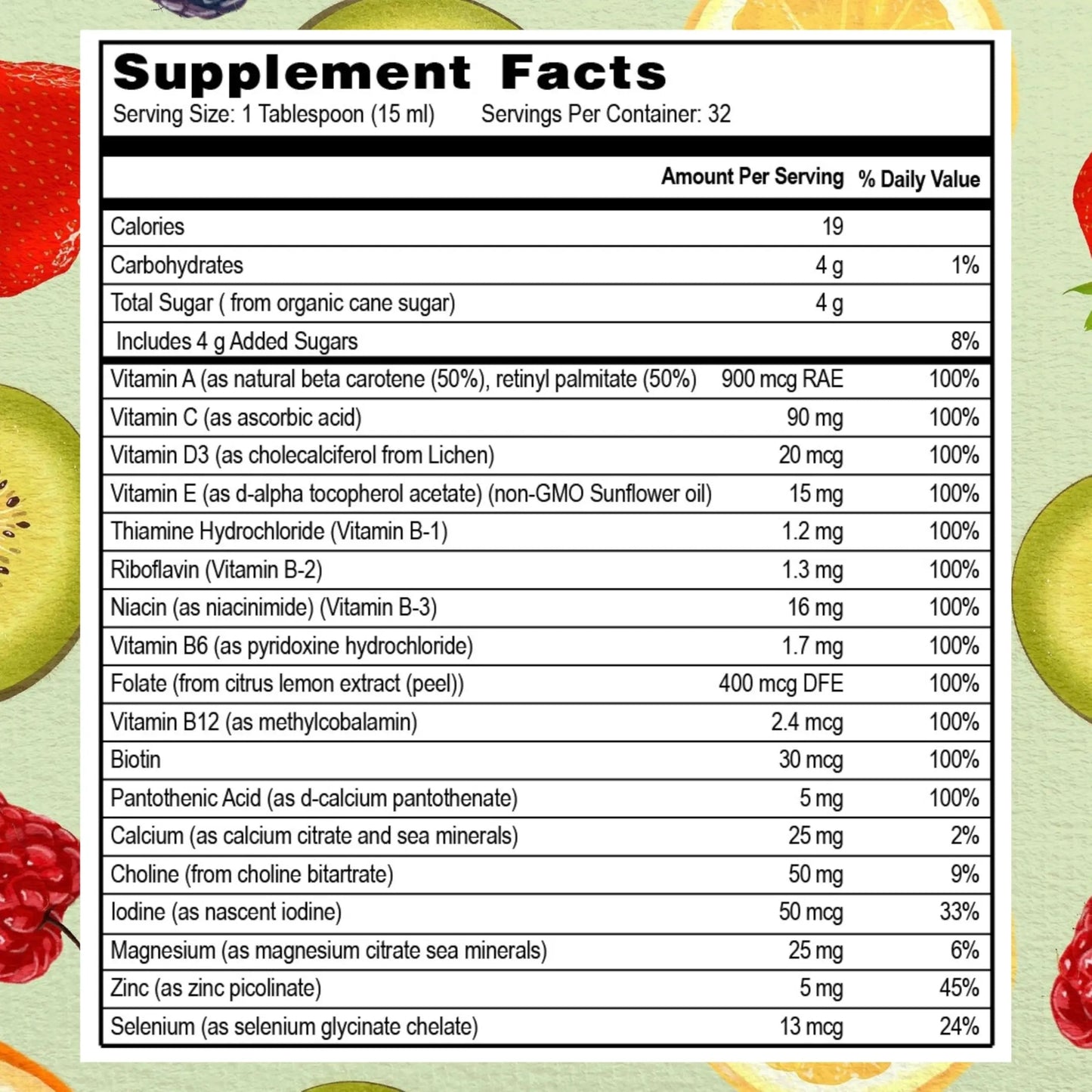 Go Healthy Liquid Vitamins for Women, Men, Teens | Vegan Vitamin & Mineral | High Absorption | Premium Liquid Multivitamin | Go Healthy Natural