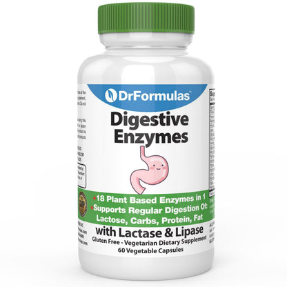 DrFormulas Digestive Enzymes for Bloating Relief, Gas, Lactose Intolerance DrFormulasBuy Supplements Australia