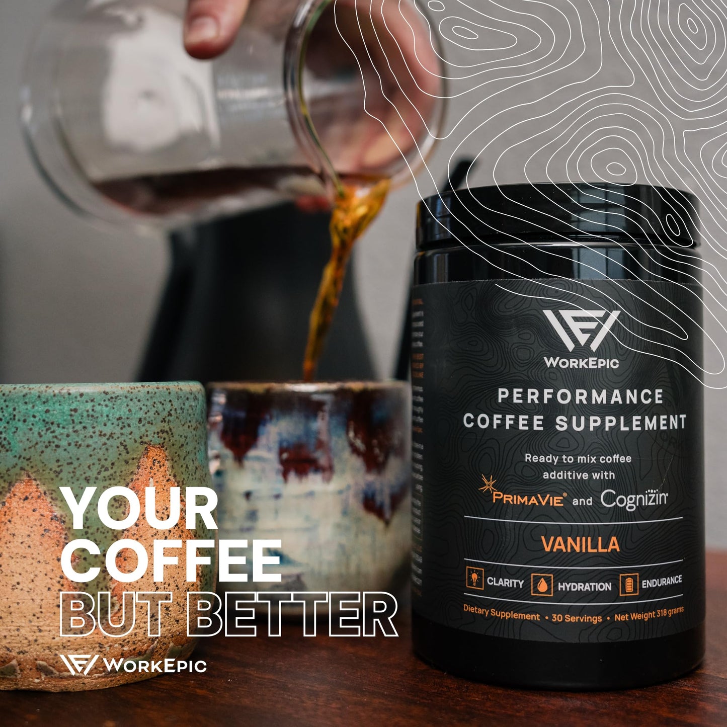 WorkEpic Performance Coffee Supplement WorkEpicBuy Supplements Australia