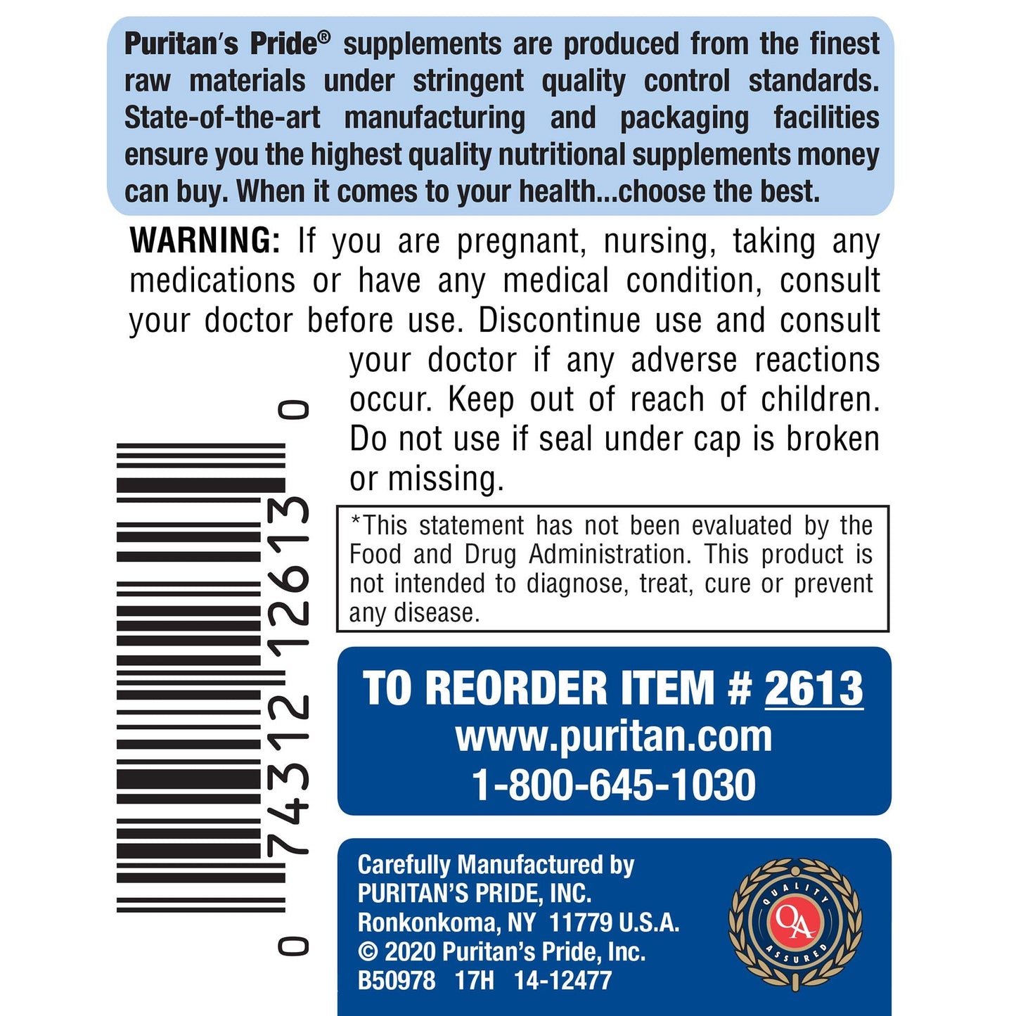 Puritan's Pride Probiotic Supplement, Acidophilus, Capsule, 250 Count(Pack of 1) Puritan's PrideBuy Supplements Australia