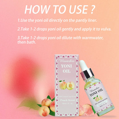 2 Packs Yoni Oil for Women, 1 fl oz/30 ml Feminine Oil Intimate Deodorant for Women, Eliminates Odor WovarkieBuy Supplements Australia