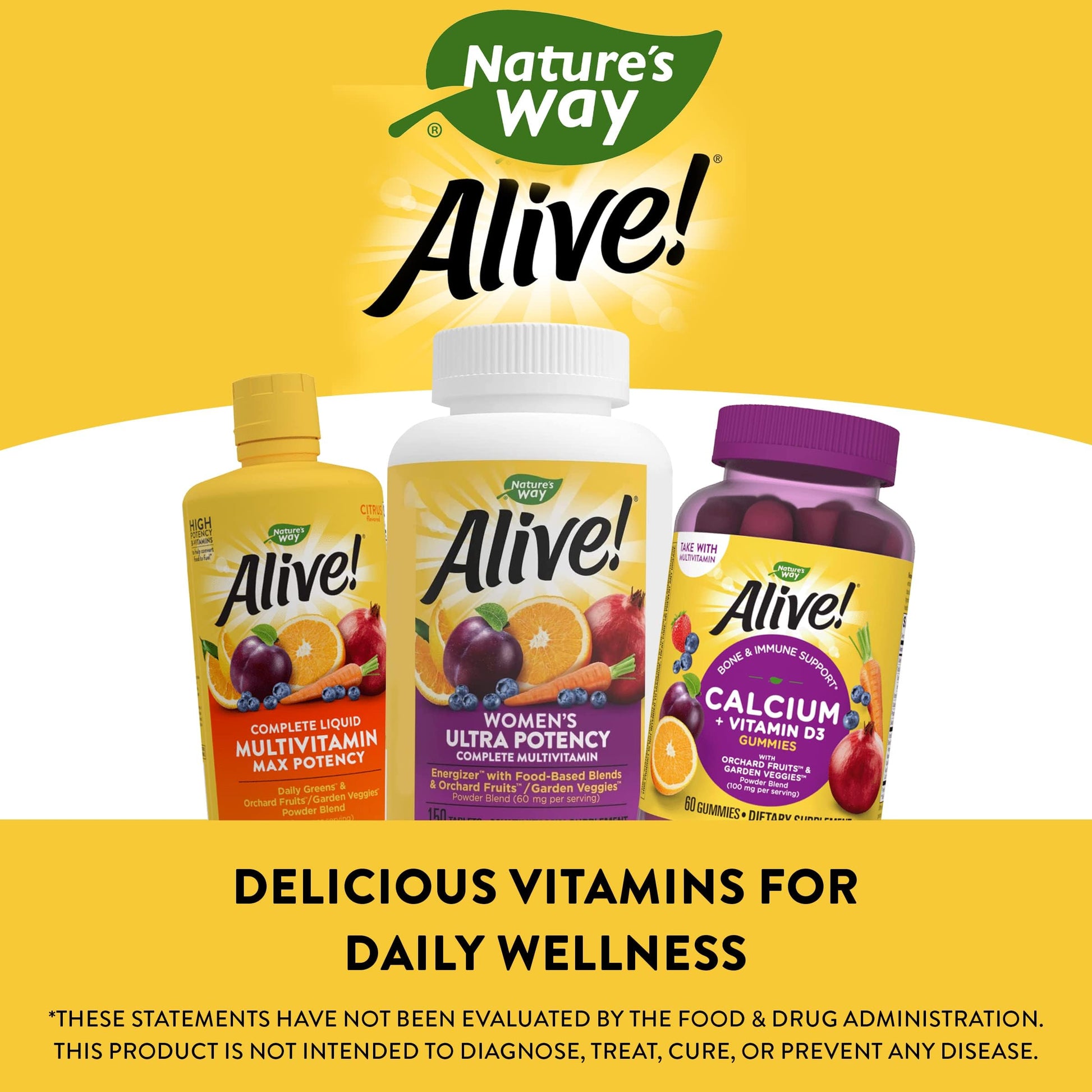 Nature's Way Alive! Women's Daily Ultra Multivitamin, High Potency Formula Nature's WayBuy Supplements Australia