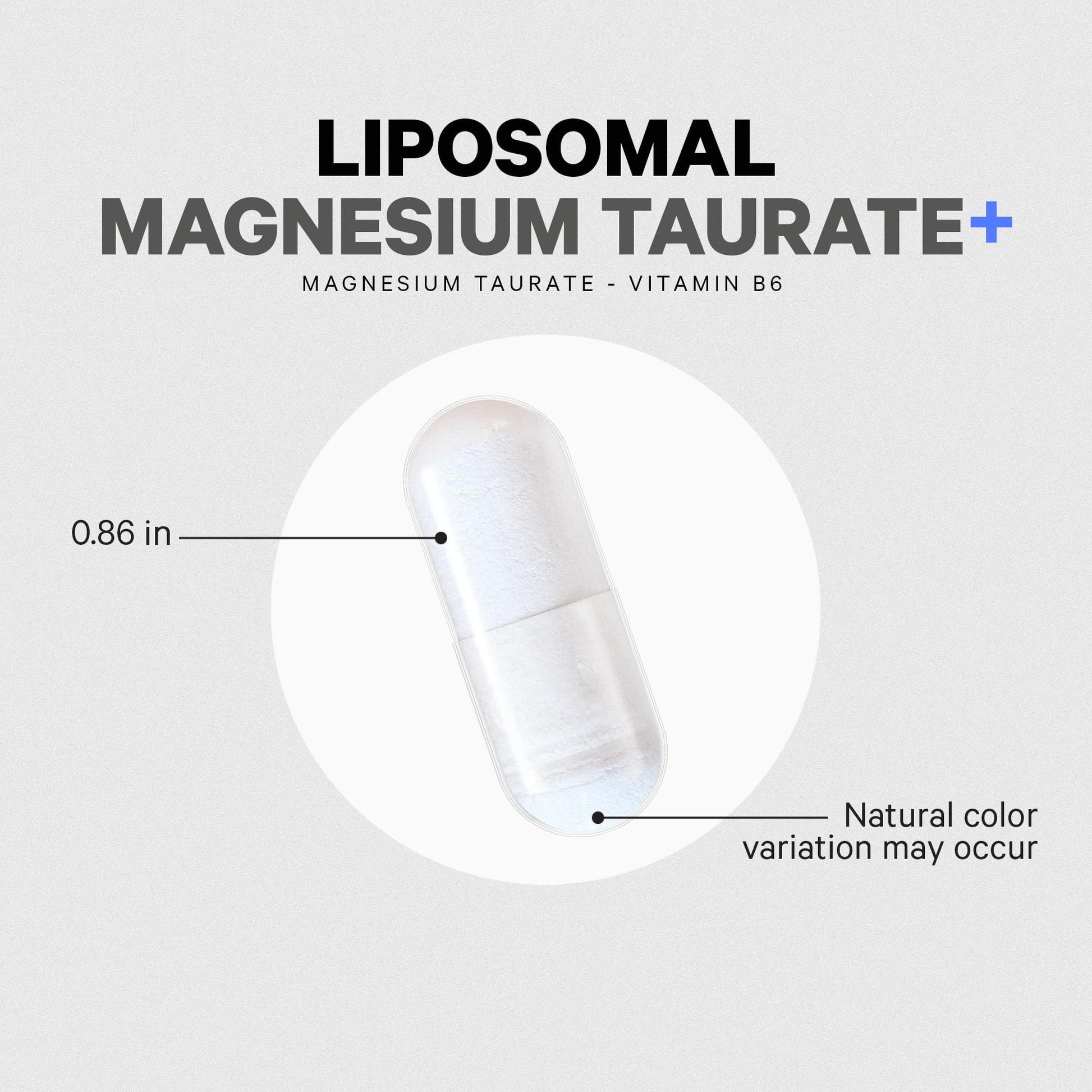 Codeage Liposomal Magnesium Taurate+ Supplement - Magnesium Taurate, Vitamin B6 as Pyridoxal 5-Phosphate, 2-Month Supply - Liposomal Delivery, Vegan, Non-GMO, Gluten-Free, 120 Capsules CodeageBuy Supplements Australia