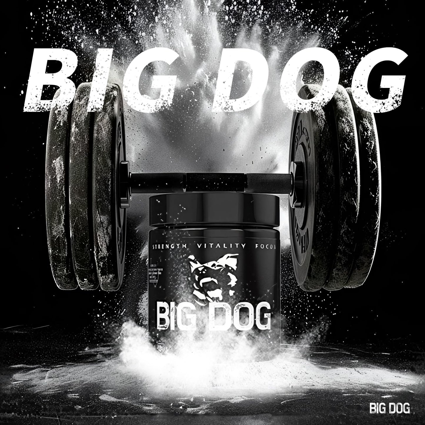 Big Dog Total Male 3-in-1 Total Alpha Blend Men’s Must-Have, Non-GMO - Natural Energy & Endurance Support, 60 Count (Big Dog Total - 1Pcs) FMRFMRBuy Supplements Australia