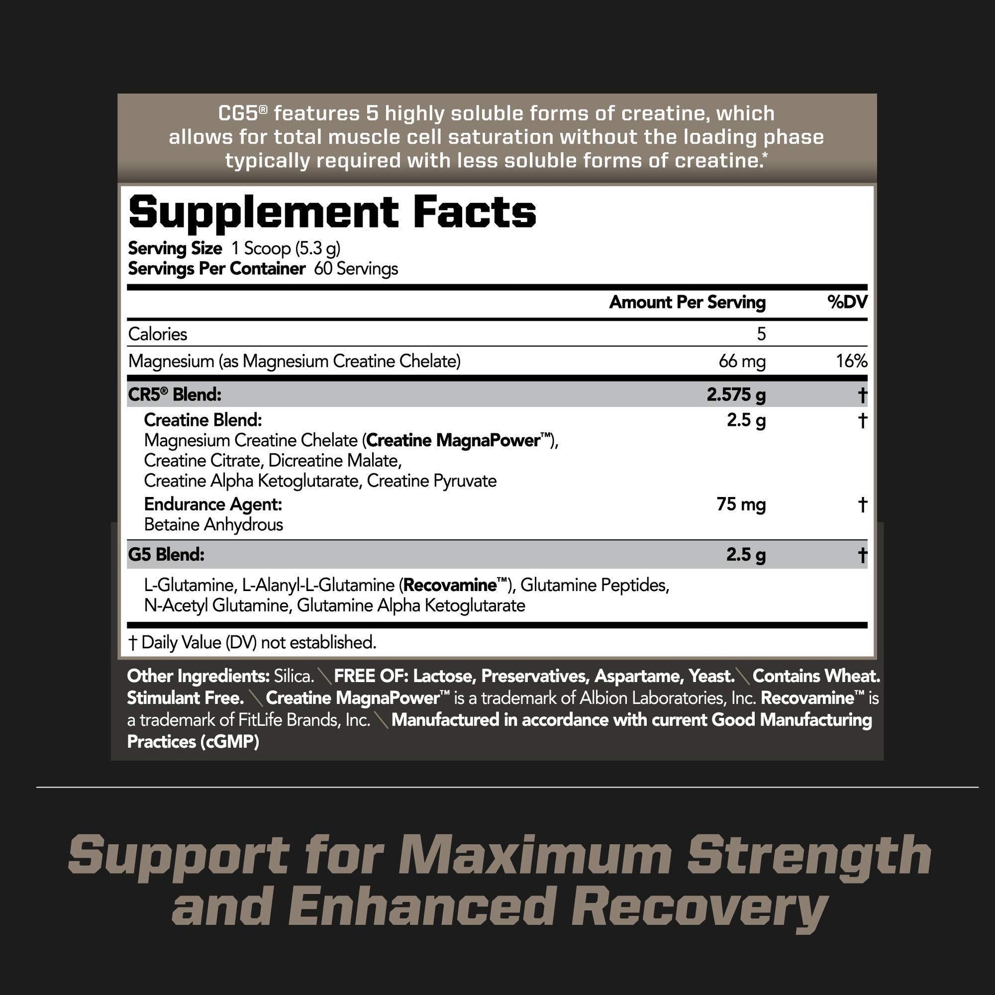 PMD Sports Ultra Pump Fuel Insanity - Pre Workout – Cherry Bombsicle (30 Servings) Sports CG5 Premium Creatine and L-Glutamine Powder (60 Servings)