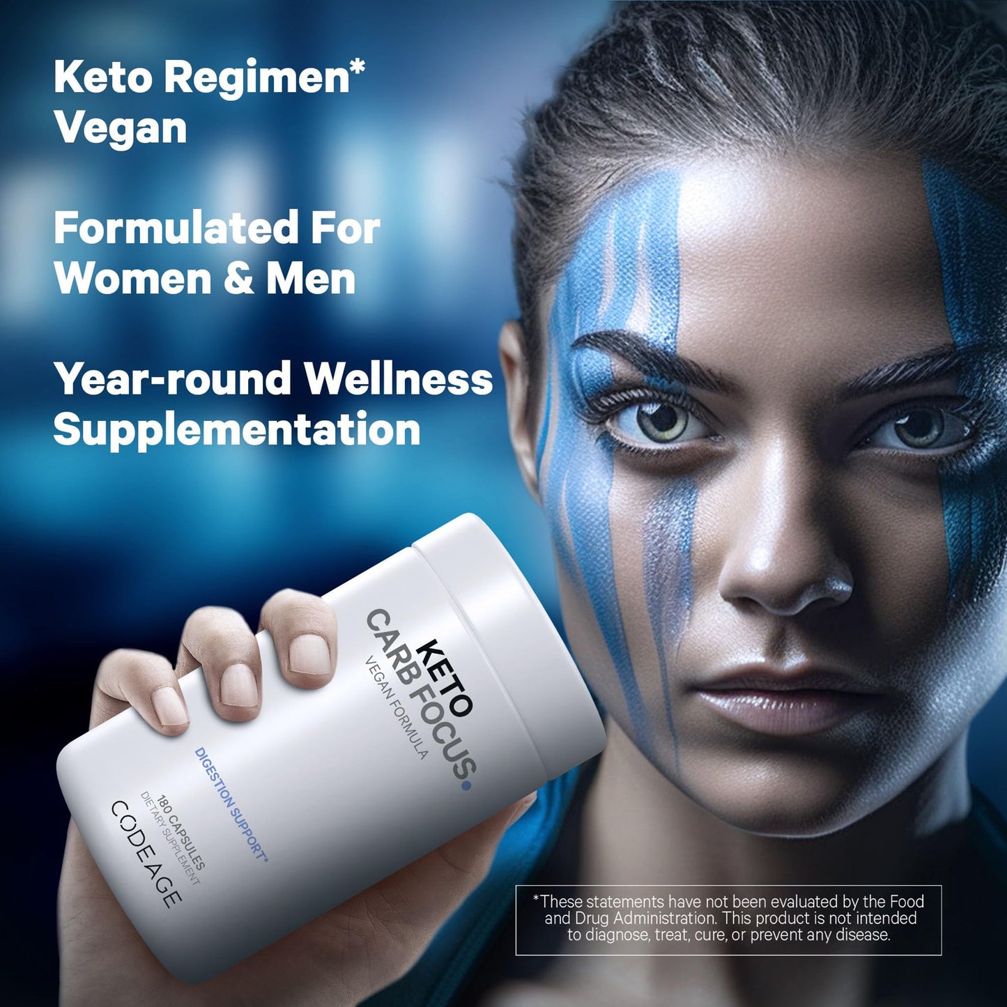 Codeage Keto Carb, White Kidney Bean, Green Tea & Cinnamon Bark Supplement, Triple Action Keto Cheat Vegan Pills, Ketogenic, Low Carb Diet Sugar, 3 Months Supply, Non-GMO, Gluten-Free, 180 Capsules CodeageBuy Supplements Australia