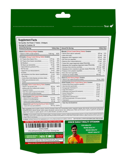 VITAL 4U® Vitamin Essentials - Daily Multivitamin for Both Men and Women, Immune Support, Multimineral Formula - 30 Servings VITAL 4UBuy Supplements Australia