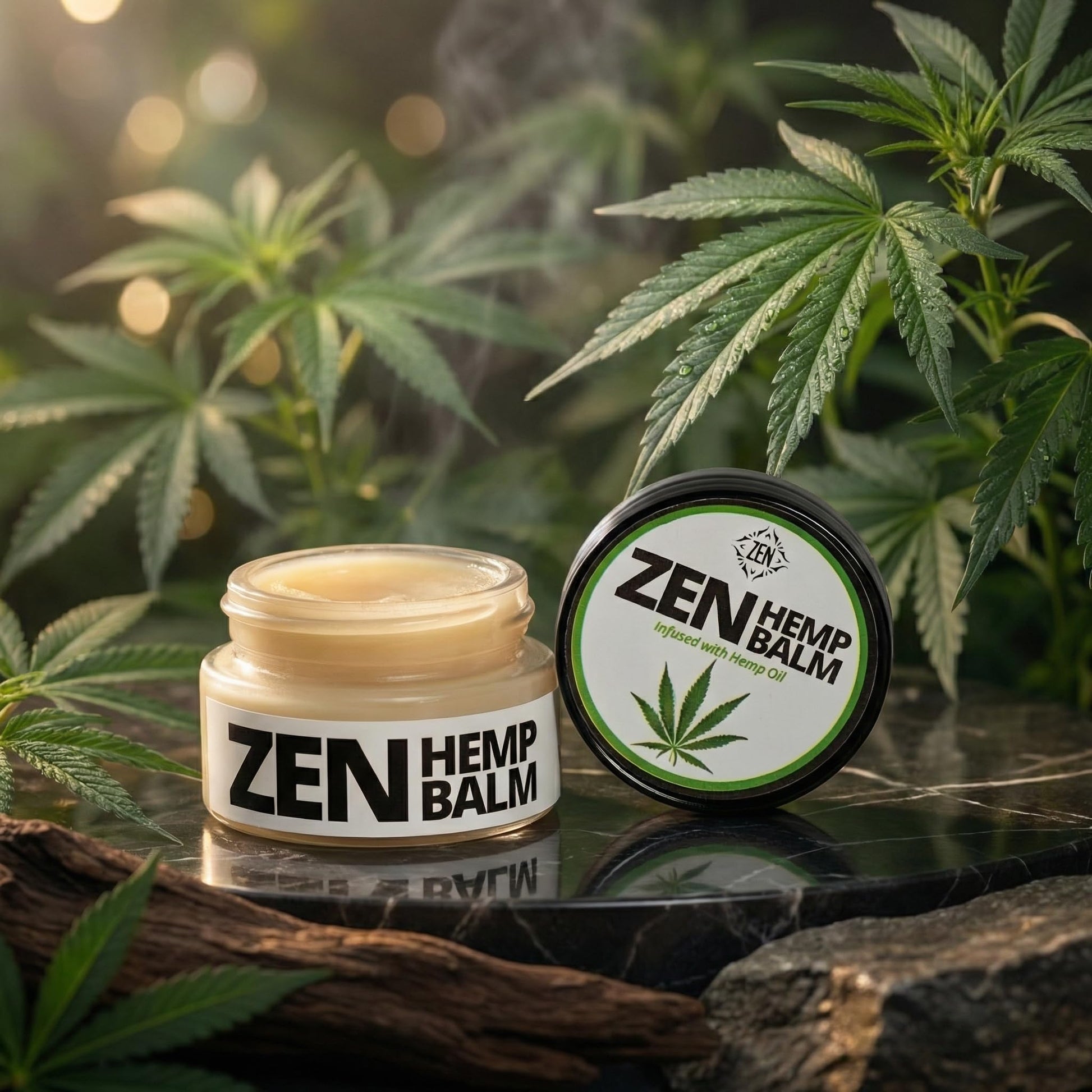ZEN Hemp Balm – Concentrated Plant-Based Topical Balm – 0.7 oz ZENBuy Supplements Australia