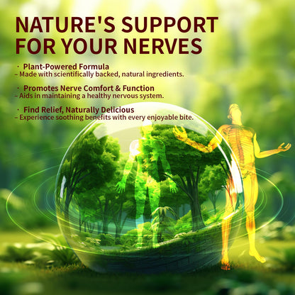 Sugar Free Neuropathy Support Gummies for Nerve – Enhanced Nerve Health, Regeneration, Cognitive Support with Vitamin B1, B6, B12, Magnesium, ALA, Turmeric, CoQ10 & More WarmbioderBuy Supplements Australia