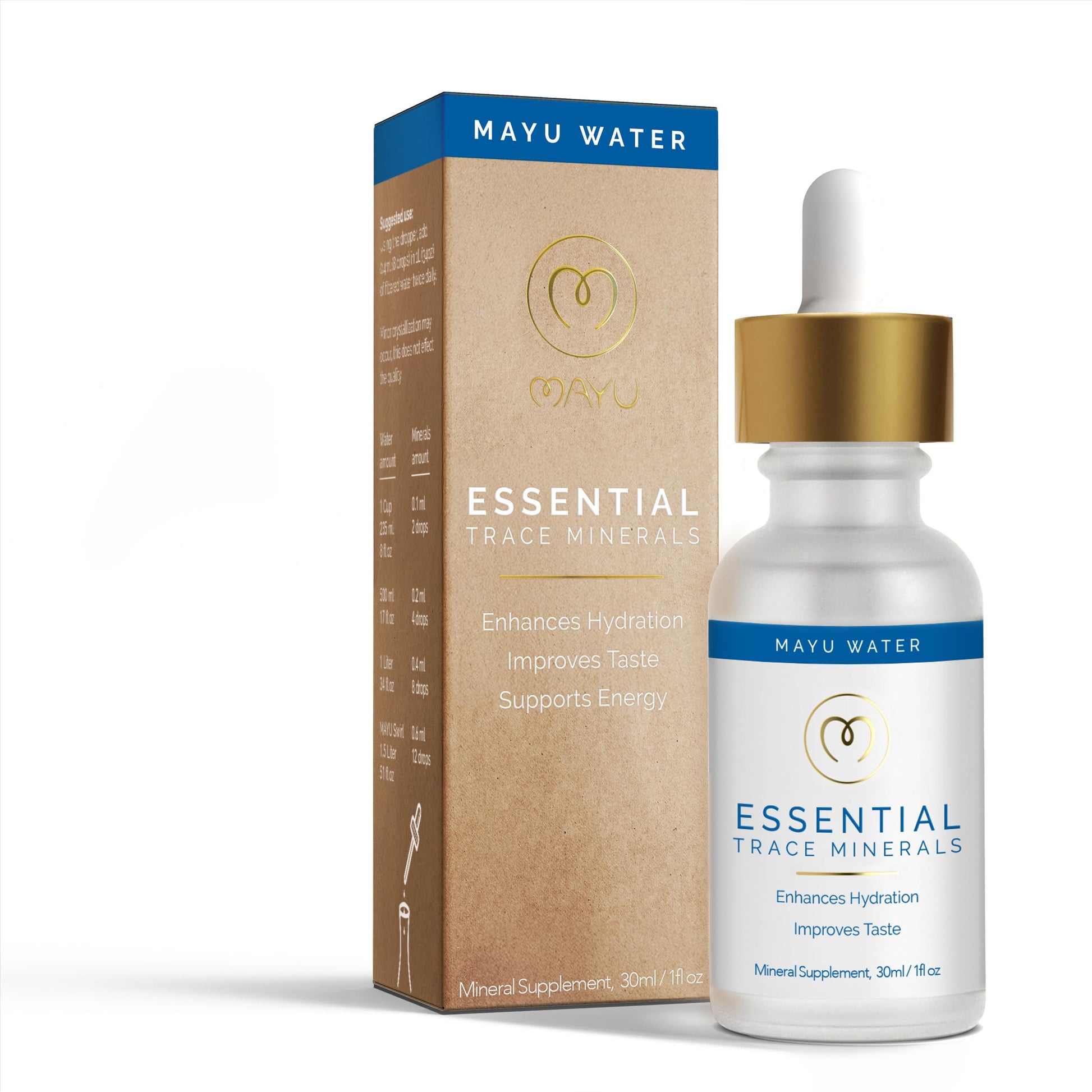 MAYU Trace Mineral Drops, 1 Bottle, Great-Tasting Hydration & Daily Energy, 80+ Full-Spectrum Trace Minerals, Third-Party Tested, Exceeds EU Standards, Magnesium, Potassium & Chloride, No Additives mayuBuy Supplements Australia