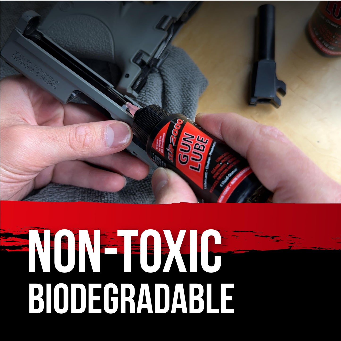 Slip 2000 Gun Lube, 100% Pure Synthetic CLP, Performs in All Conditions, Gun Lubricants for Peak Performance, Reduces Heat, Eliminates Excessive Wear, Shotguns, Rifles and Pistols, 4-Ounce Pump Slip2000Buy Supplements Australia