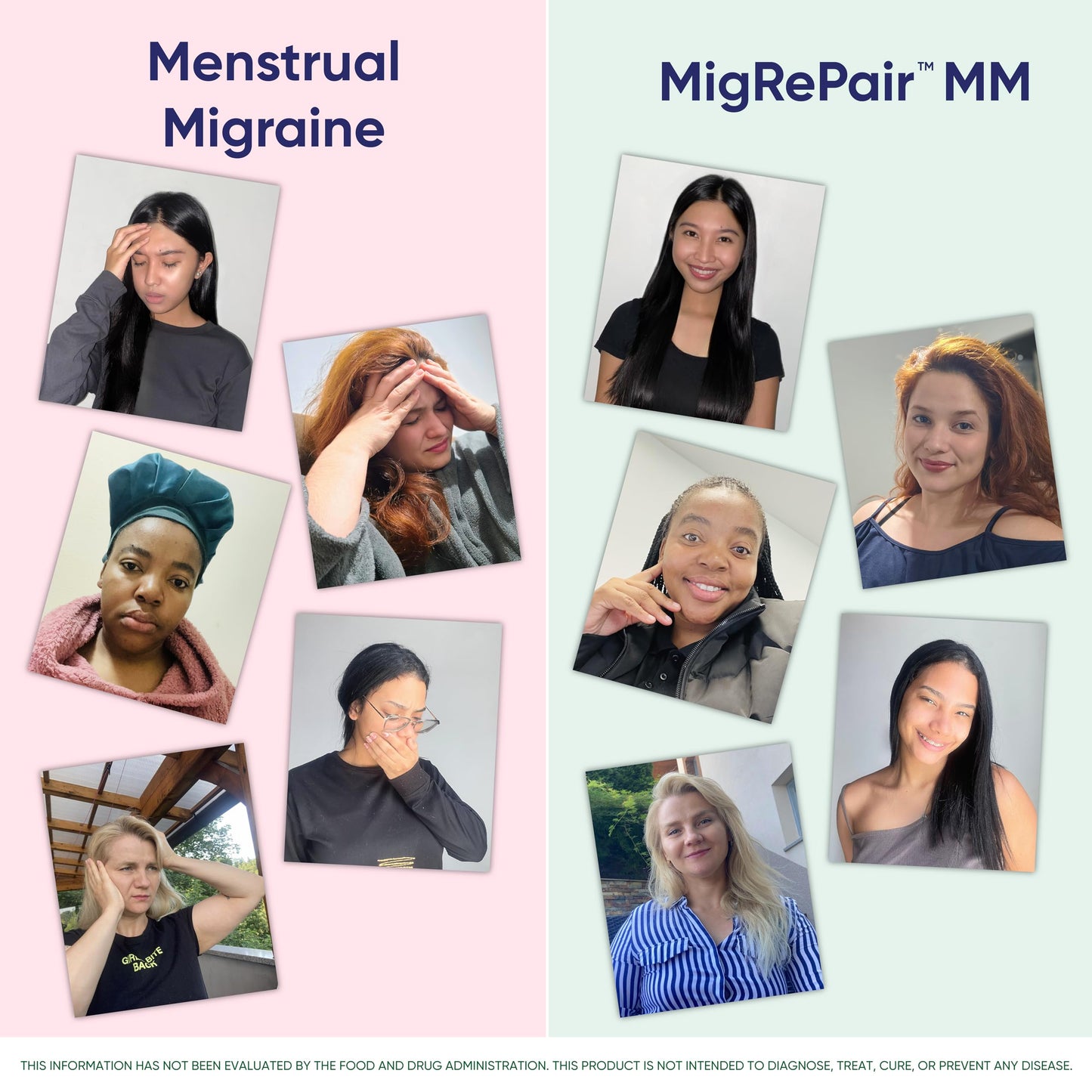 MigRePair MM Bottle of 60 - Doctor Formulated Natural Herbal Migraine Supplement for Women, Menstrual Migraine Relief, Hormonal Migraine Support with Feverfew, White Willow Bark Pine Bark & Grape Seed MigraceuticsBuy Supplements Australia