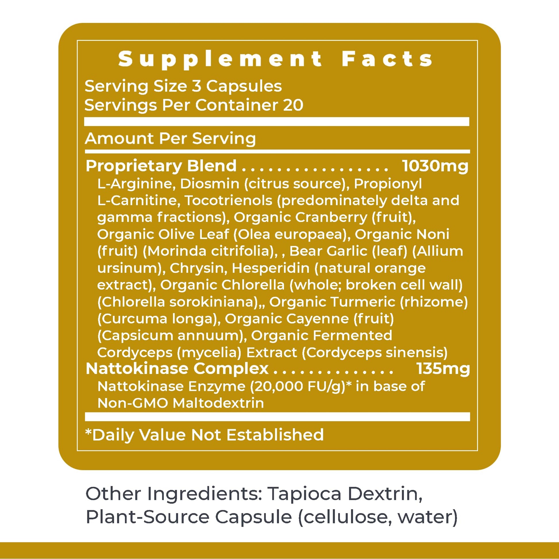 Premier Research Labs CircuZyme - Blood Circulation Supplements Supporting Blood Flow & Vascular Support Featuring Diosmin, Cayenne & Nattokinase, for Men and Women - 60 Vegetarian Capsules Premier Research LabsBuy Supplements Australia