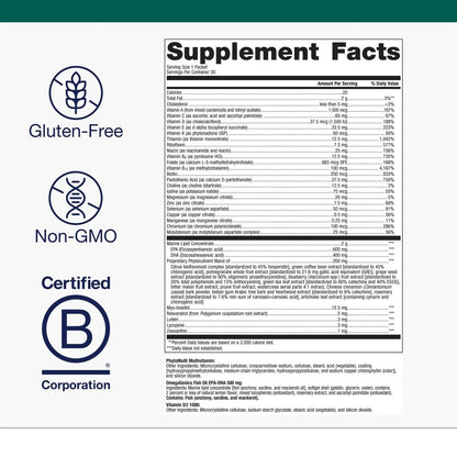 Metagenics Wellness Essentials Daily Packs - Multivitamin & Omega-3 Packets with Vitamins A, C, D, E & B - Supports Heart, Brain, Immune & Bone Health Metagenics