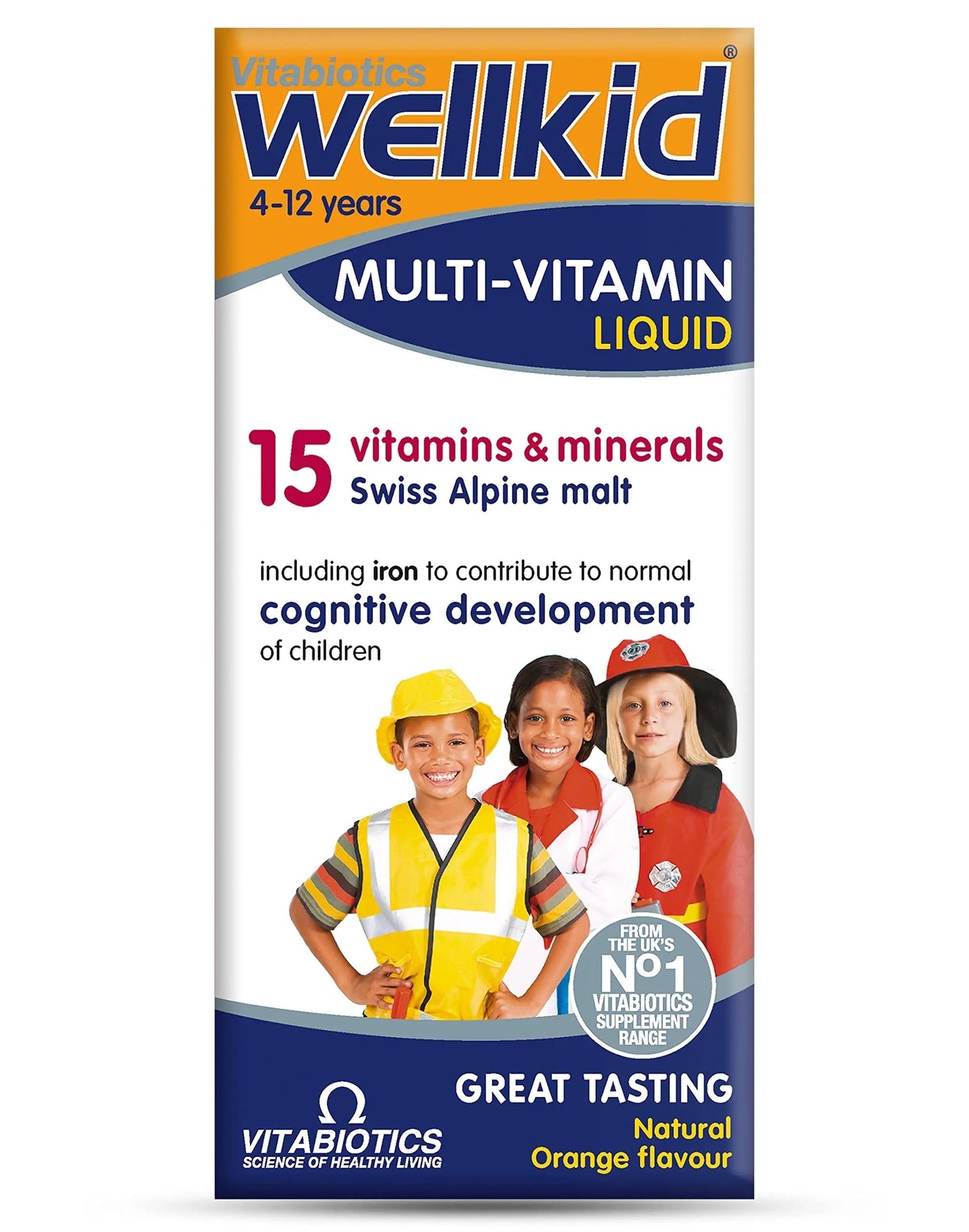 Wellkid by Vitabiotics Multi-Vitamin Liquid 150ml Wellkid