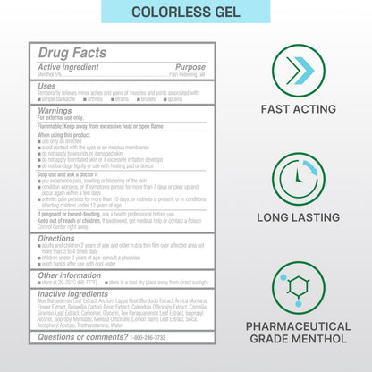 Biofreeze Professional Gel Pain Relief for Knee, Neck, Hip, Joint, Shoulder, & Simple Backache, Arthritis Pain Reliever, Sore Muscle Relief, Colorless Menthol Gel 32 Fl Oz BiofreezeBuy Supplements Australia