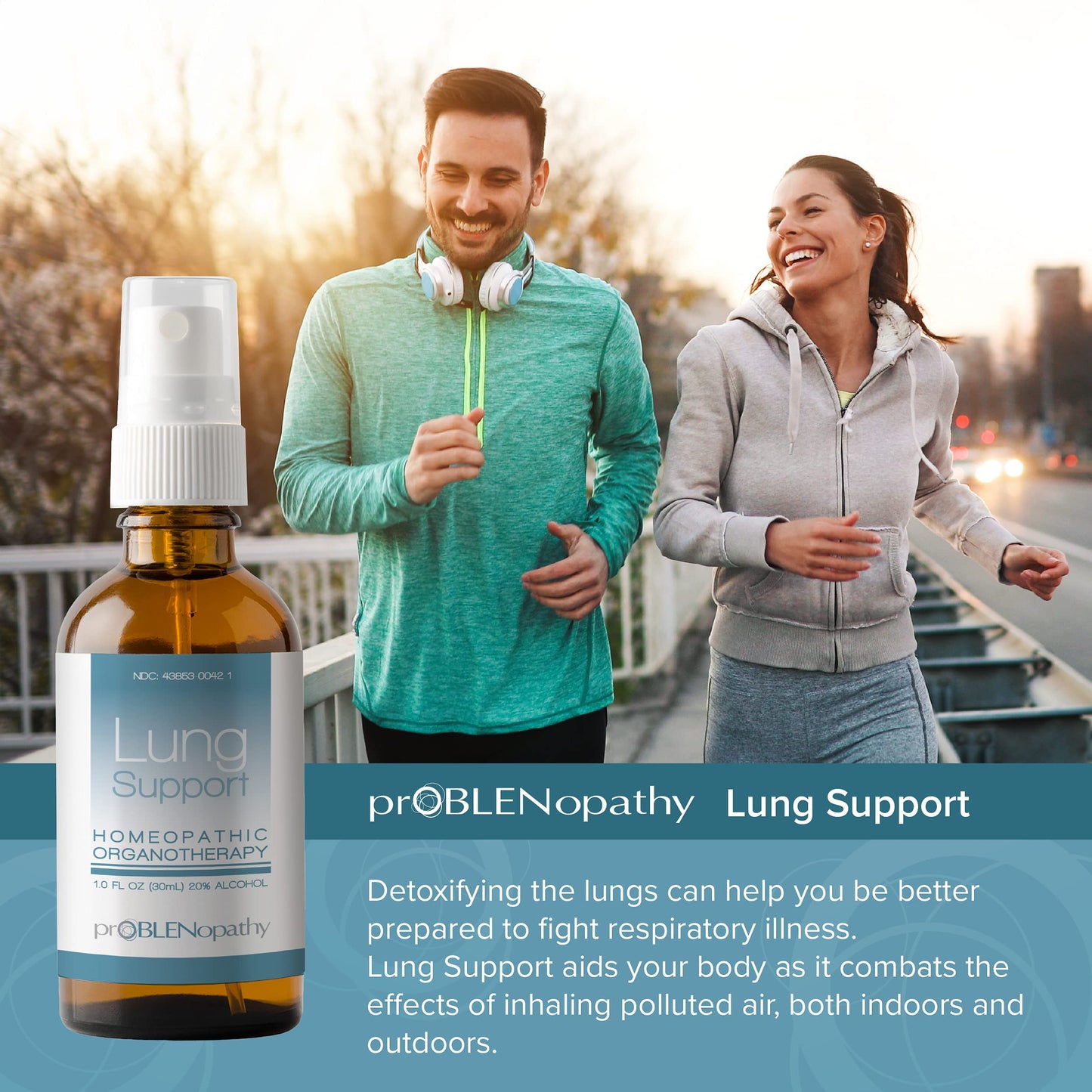 proBLENopathy Lung Support Oral Spray 30-Day Supply - Respiratory Protection & Toxin Removal proBLENopathyBuy Supplements Australia