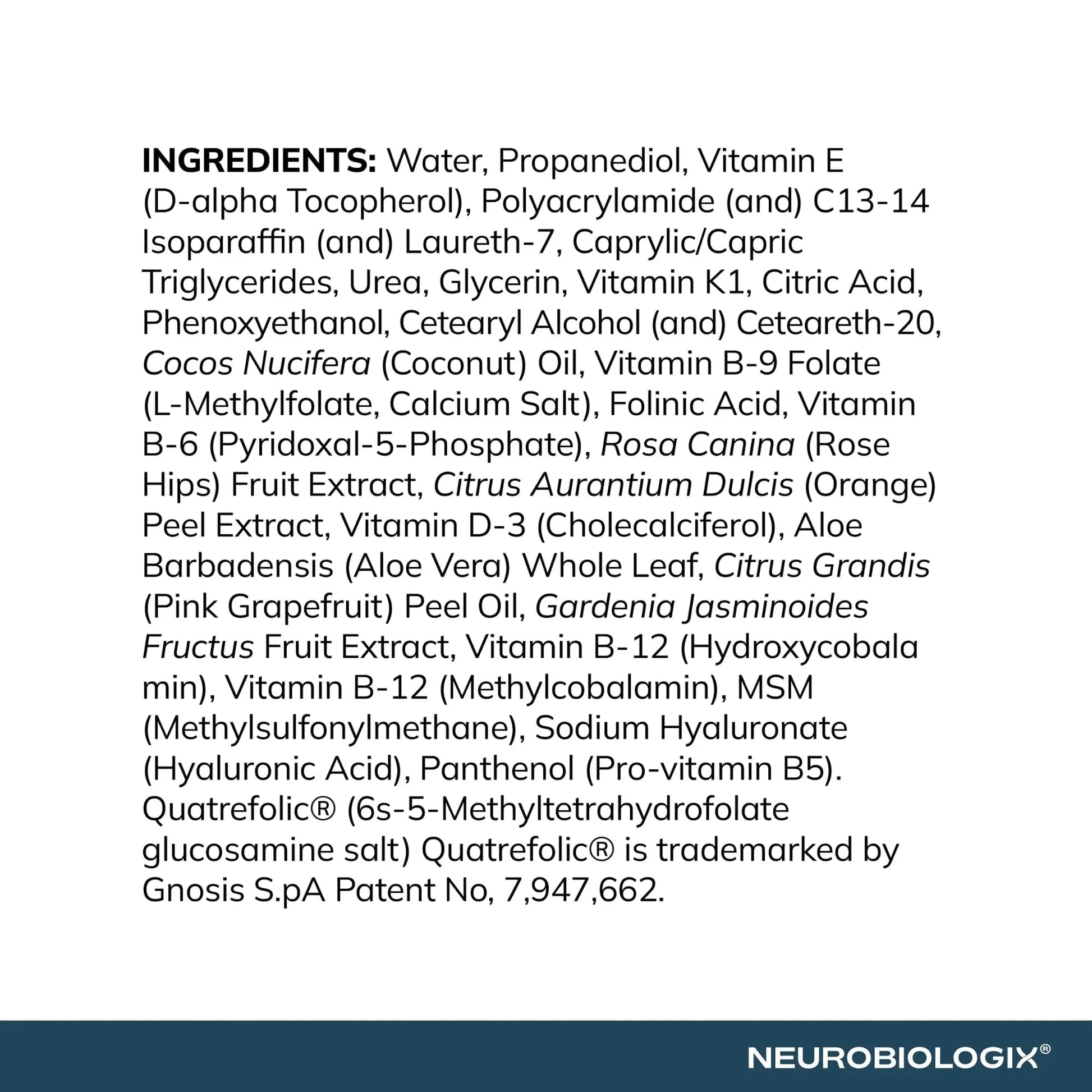 Neurobiologix Methylation Pro Topical for Men and Women, Bioactive B Vitamin Cream with Methylfolate, B6, B12, D3 & K1, Supports Cellular Energy NeurobiologixBuy Supplements Australia