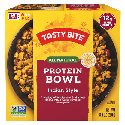 TASTY BITE Indian Protein Bowl, 8.8 Ounce, Pack of 6, Ready to Eat, Microwaveable TASTY BITEBuy Supplements Australia