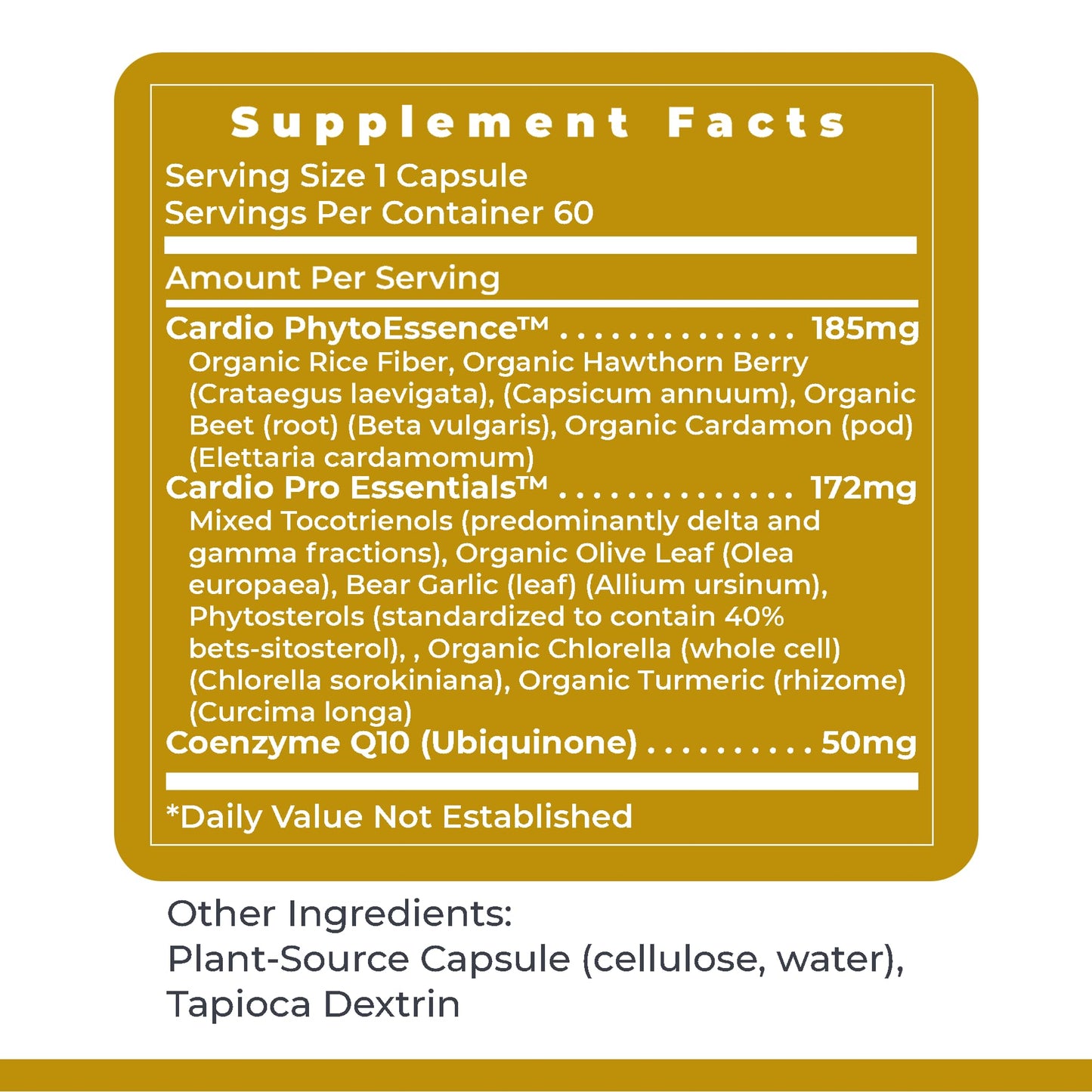 Premier Research Labs CardioVen - CoQ10, Coenzyme Q10, Co Q 10 Supplement 50mg, Ubiquinol with Chlorella, Tocotrienol & Cayenne Pepper for Heart Health, Antioxidant Support - 60 Vegetarian Capsules Premier Research LabsBuy Supplements Australia