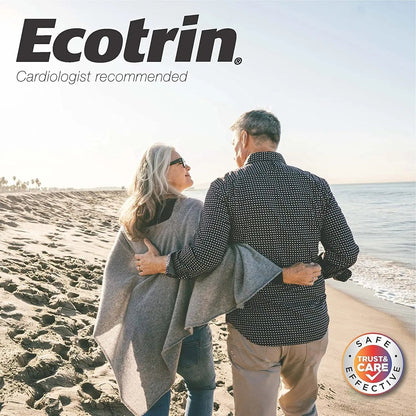 Ecotrin Low Strength Safety Coated Aspirin | NSAID | 81mg | 365 Tablets EcotrinBuy Supplements Australia