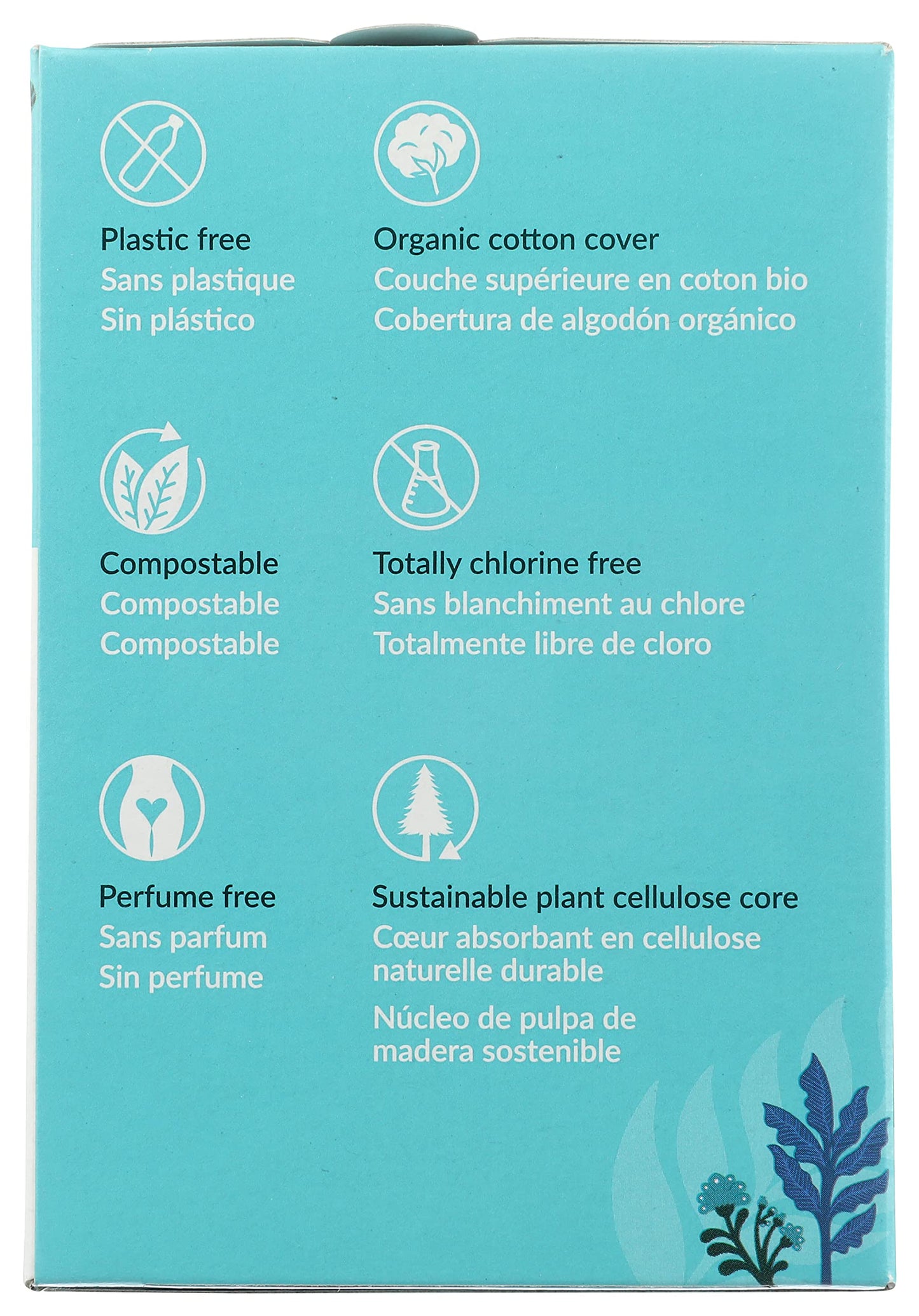 Natracare Slim Fitting Ultra Pads with Wings, Long, Made with Certified Organic Cotton NATRACAREBuy Supplements Australia