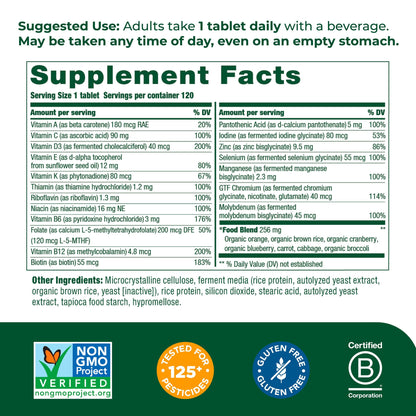 MegaFood Women's 55+ One Daily Multivitamin for Women with Vitamin A, Vitamin C MegaFoodBuy Supplements Australia