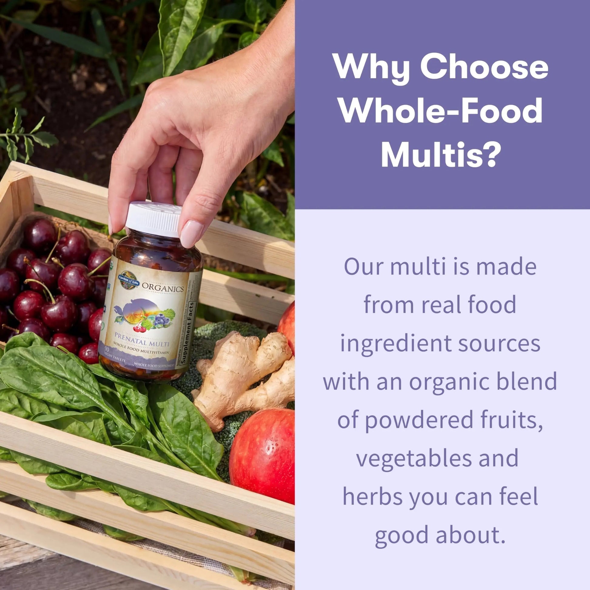 Garden of Life Organics, Prenatal Multi, 90 Vegan Tablets Garden of LifeBuy Supplements Australia