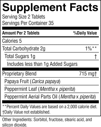 Papaya & Peppermint by Nature's Sunshine Nature's SunshineBuy Supplements Australia